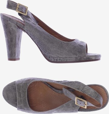 Chie Mihara Sandals & High-Heeled Sandals in 40 in Grey: front