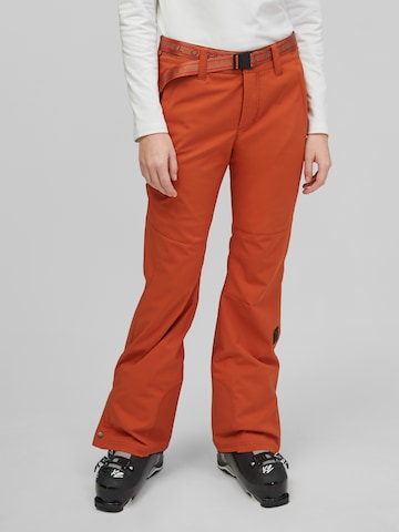 Regular Pantalon de sport 'Star' O'NEILL en orange : devant