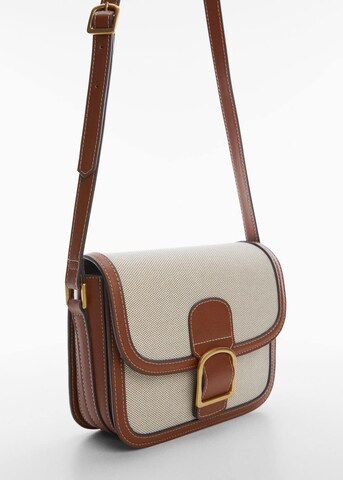 MANGO Handbag in Brown
