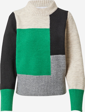 Warehouse - Pullover em verde: frente