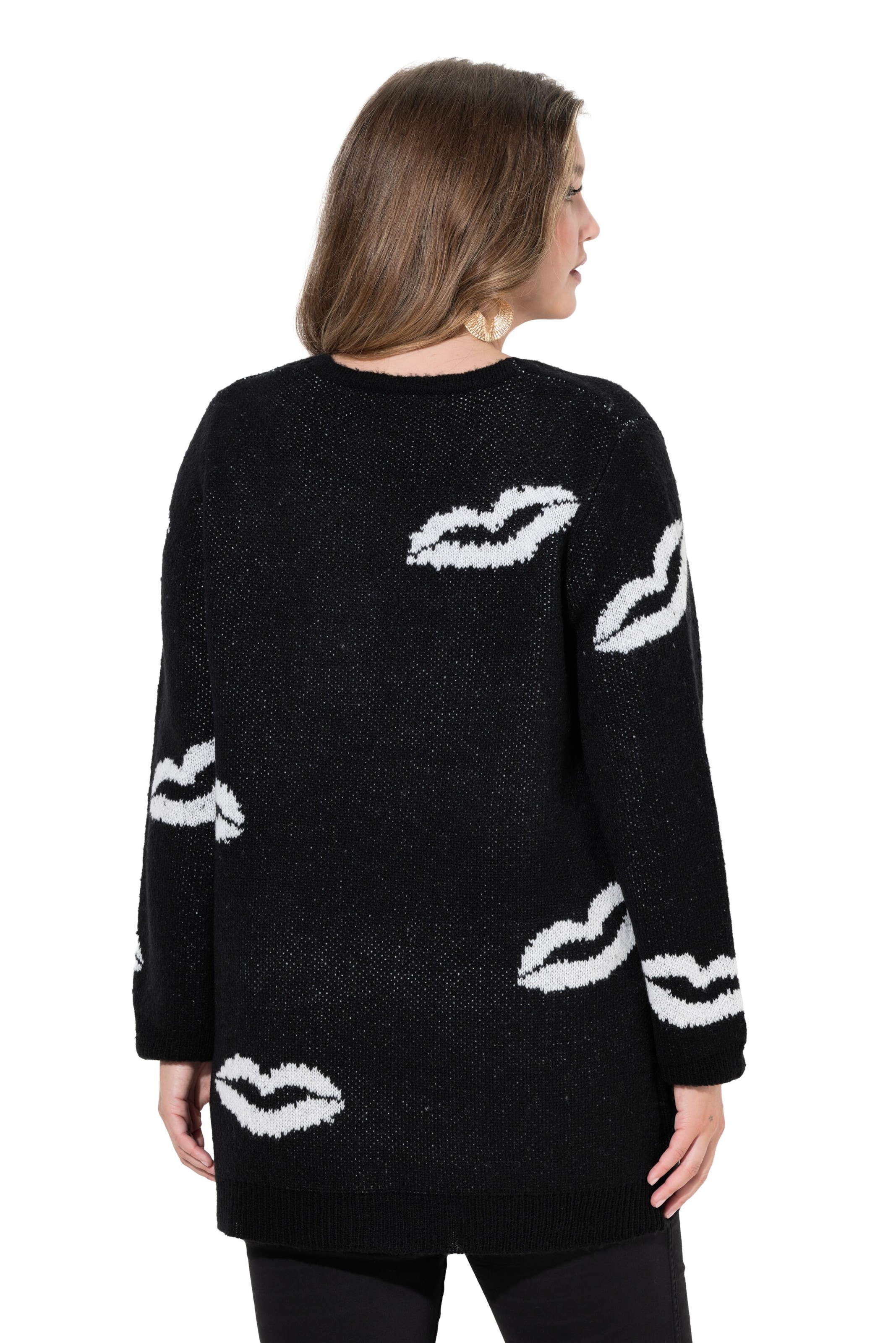 MIAMODA Sweater in Black