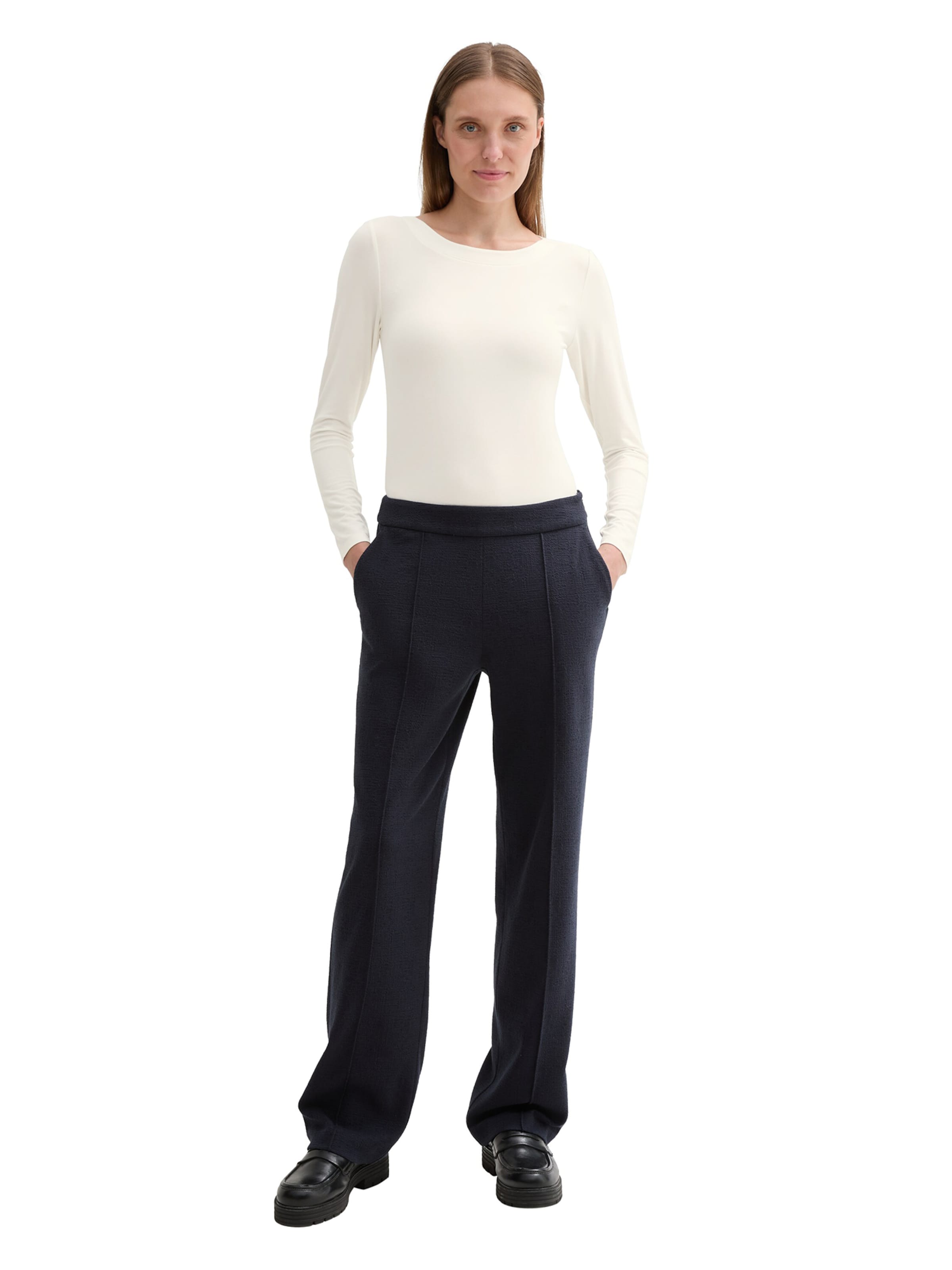 TOM TAILOR Tričko - Biela