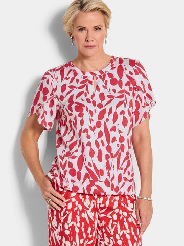 Goldner Blouse in Rood: voorkant