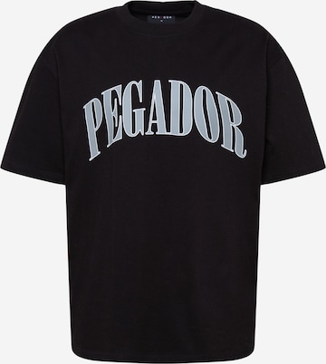 Pegador Shirt 'Cali' in Zwart: voorkant