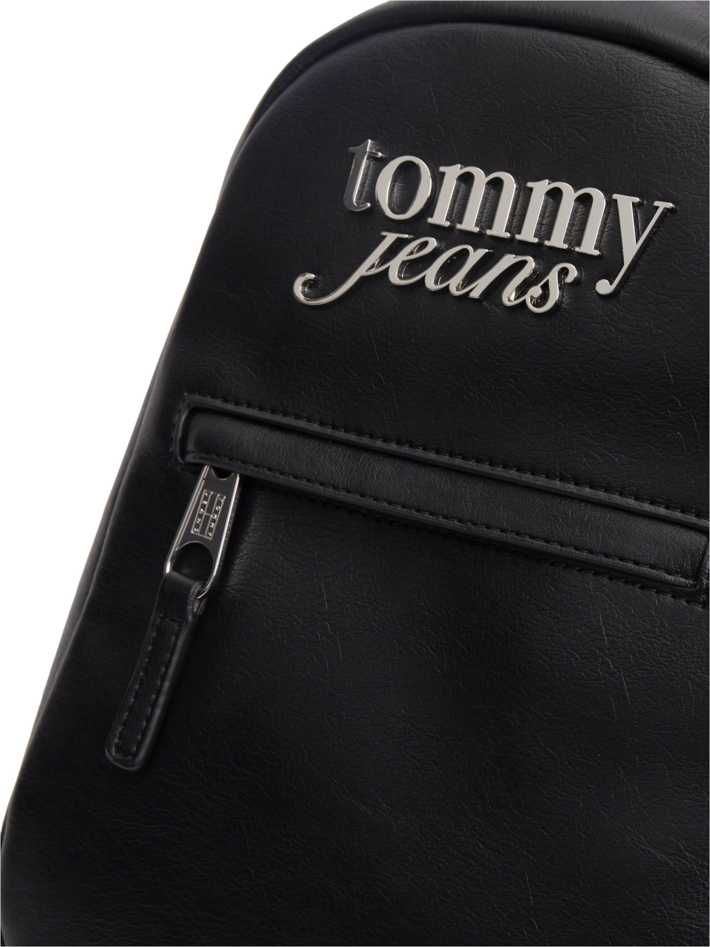 Tommy Jeans - Mochila 'BOLD' em preto