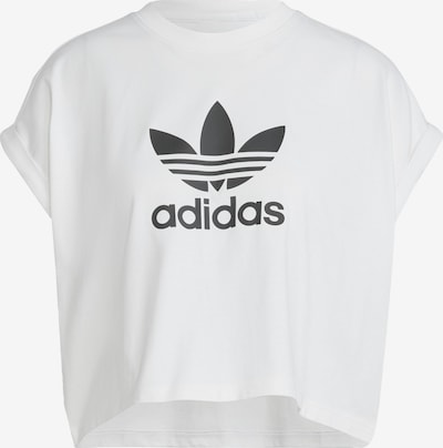 ADIDAS ORIGINALS Shirts 'Adicolor Classics Trefoil' i sort / hvid, Produktvisning