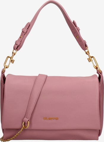 Borsa a spalla di Custo Barcelona in rosa: frontale
