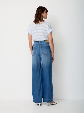 PADDOCKS Wide leg Jeans 'Marlene' in Blue