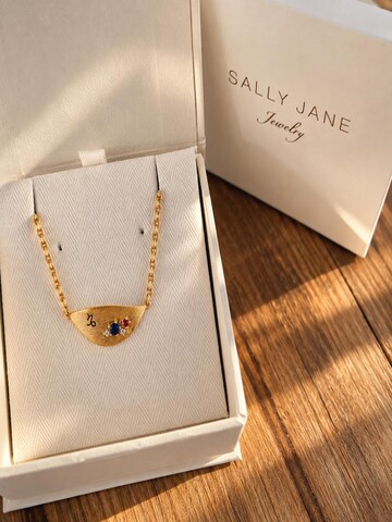 Braccialetto '18k Gold Plated Capricorn | Steenbok Zodiac' di Sally Jane Jewelry in oro