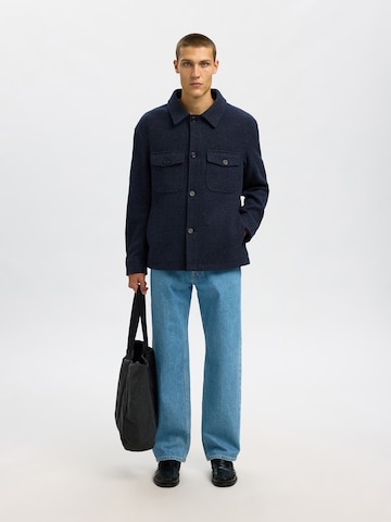 SELECTED Between-season jacket 'SLHMitch' in Blue