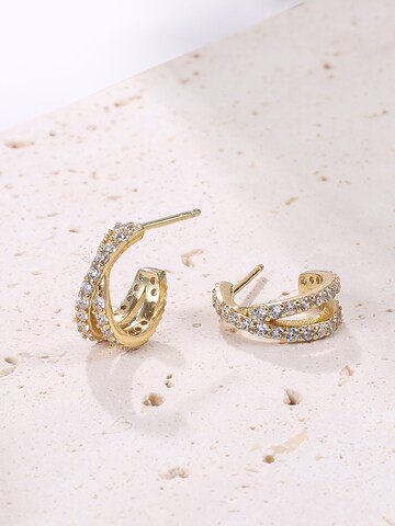 Orecchini 'Criss' di Hey Happiness in oro