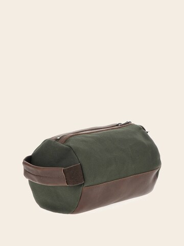 GUESS Toiletry Bag 'Taven' in Green