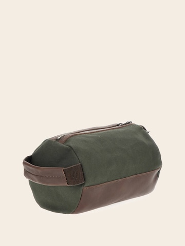GUESS Toiletry Bag 'Taven' in Green