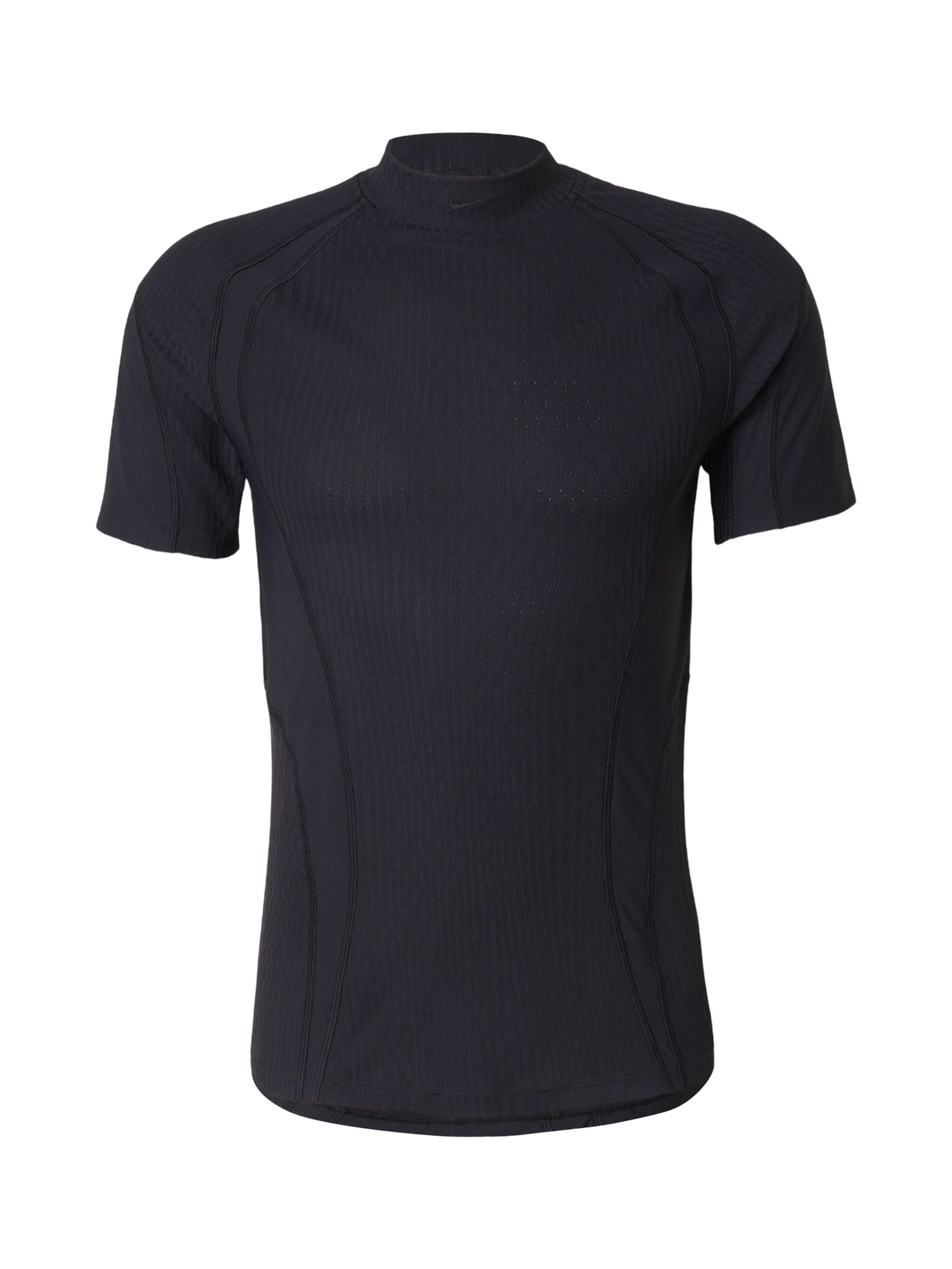 NIKE - Camisa funcionais 'Pro' em preto: frente