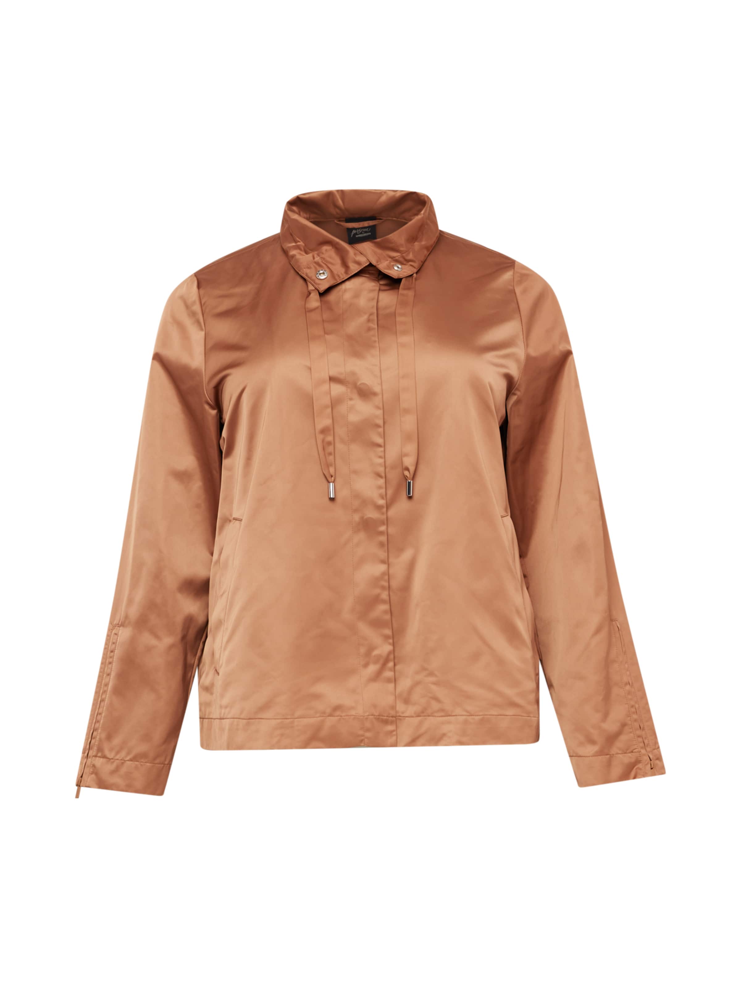 Persona by Marina Rinaldi Overgangsjakke 'GALIZIA' i brun, Produktvisning