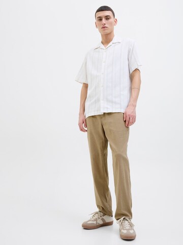 JACK & JONES regular Bukser 'JJStace Breeze' i brun