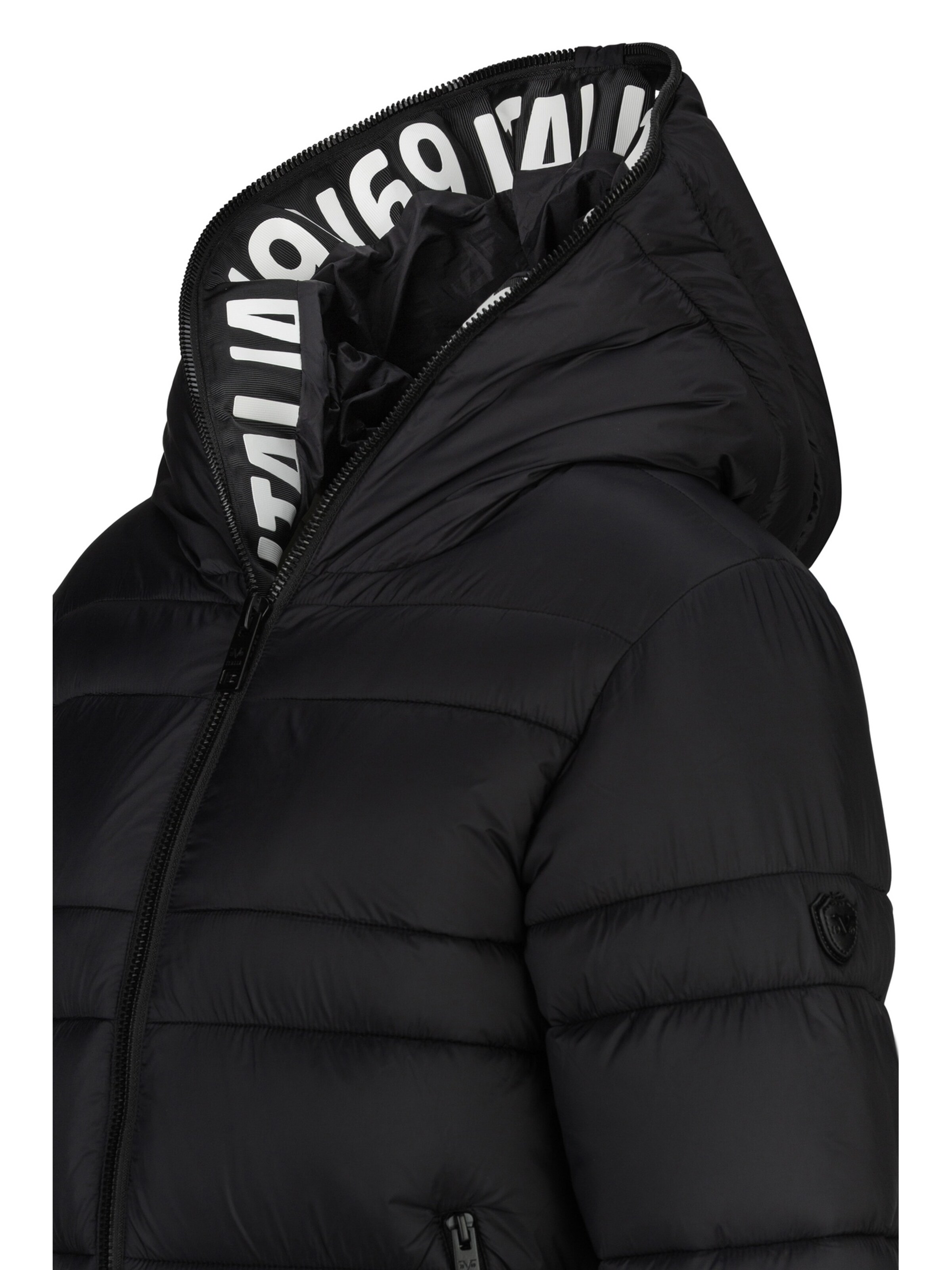 19V69 ITALIA - Sobretudo de inverno 'Giuseppina' em preto
