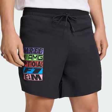 ADIDAS PERFORMANCE Loosefit Sportbroek 'Mercedes-AMG Petronas Formula 1 Team' in Zwart