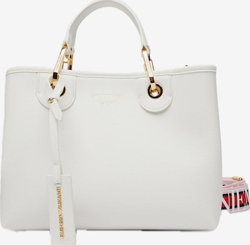 Borsa a mano 'EW000361 AF12103' di Emporio Armani in bianco: frontale