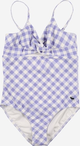 Abercrombie & Fitch Swimsuit in Purple: front