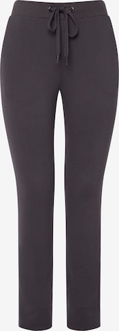 LAURASØN Regular Trousers in Grey: front