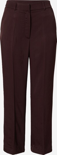 A LOT LESS Trousers with creases 'Maggie' in Dark brown, Item view