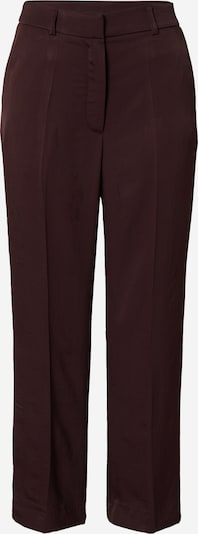 Pantaloni con piega frontale 'Maggie' A LOT LESS di colore marrone scuro, Visualizzazione prodotti