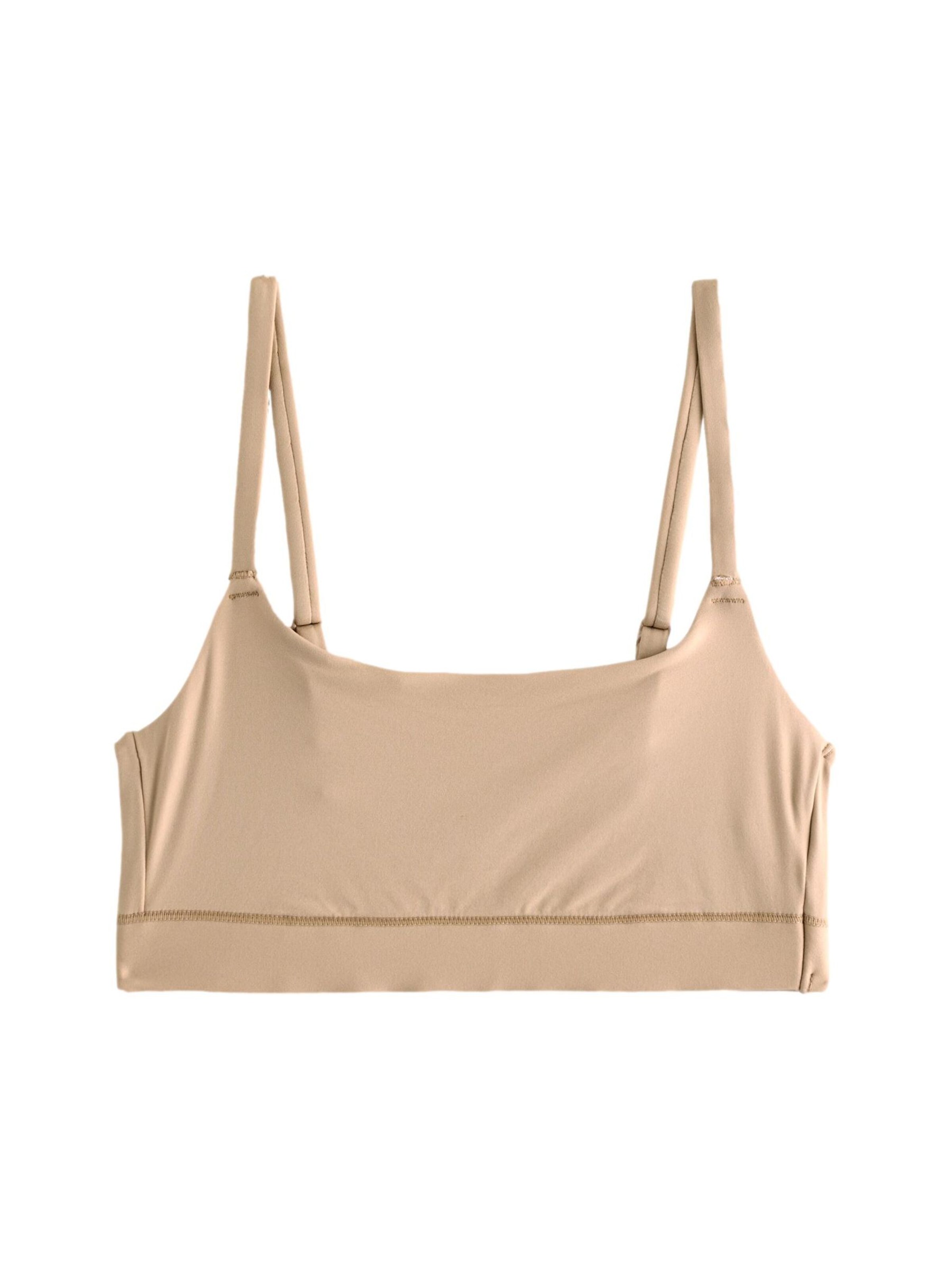 self. Bustier BH in Beige: Vorderseite