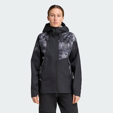 ADIDAS TERREX Outdoorová bunda 'Xperior' – černá: přední strana