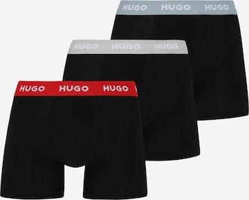 Boxers HUGO en noir : devant