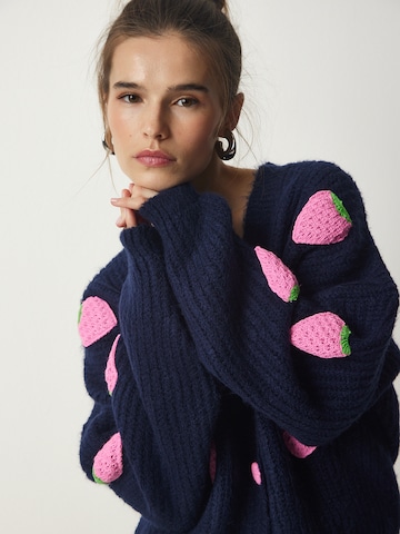 Cardigan Happiness İstanbul en bleu