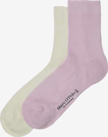 Marc O'Polo Socks in Pink: front
