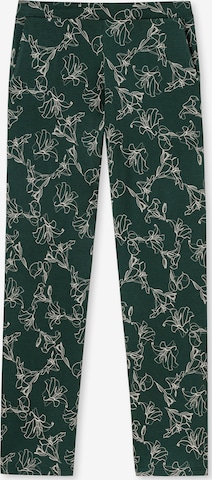 SCHIESSER Pajama Pants 'Mix & Relax' in Green: front