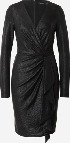 Robe de cocktail 'CINLAIT' Lauren Ralph Lauren en noir : devant