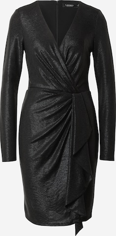 Robe de cocktail 'CINLAIT' Lauren Ralph Lauren en noir : devant