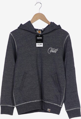 Carhartt WIP Sweatshirt & Zip-Up Hoodie in S in Blue: front