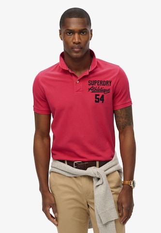 Superdry Shirt in Roze: voorkant