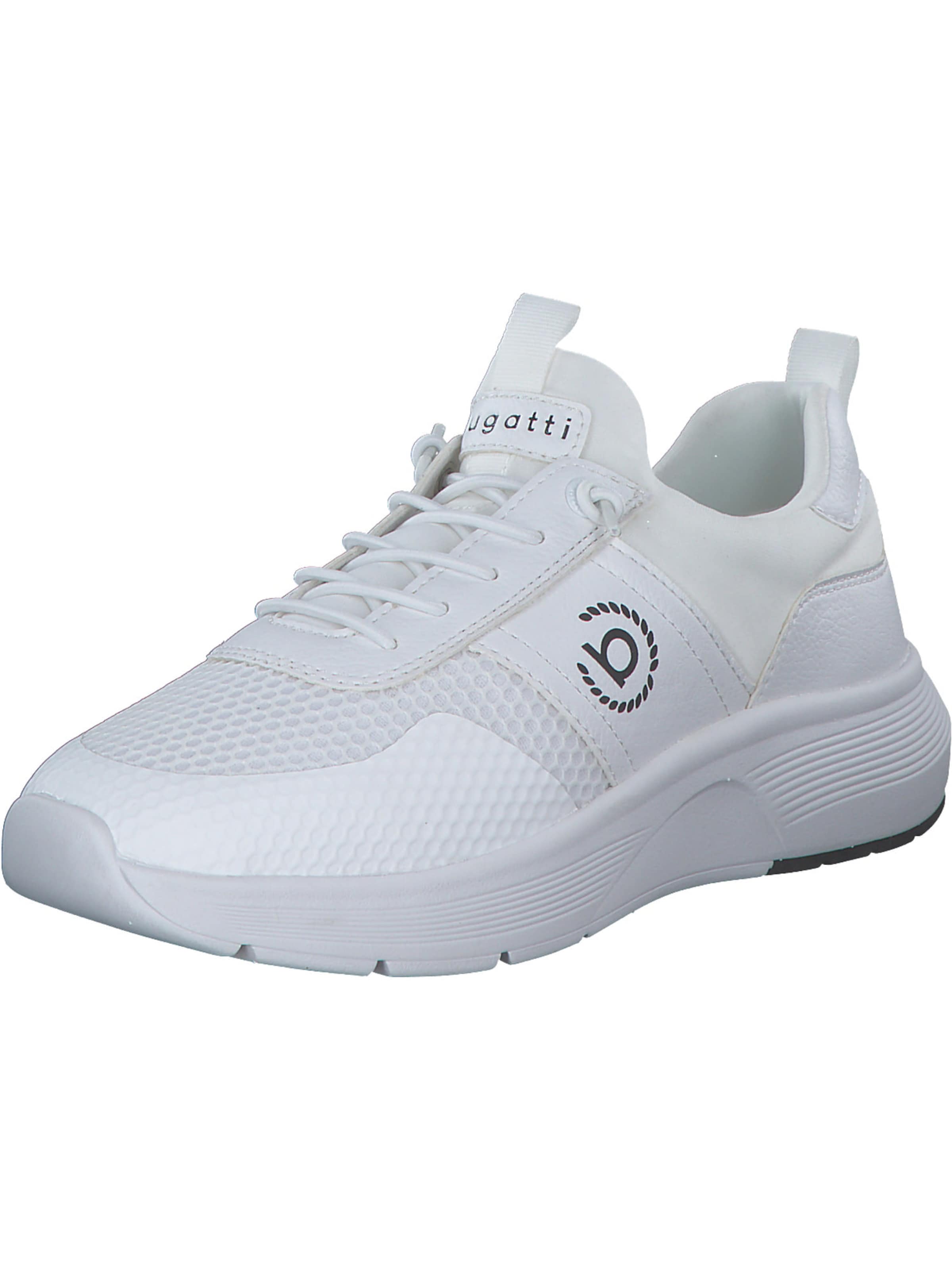 bugatti Ниски маратонки в бяло: отпред