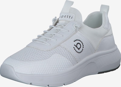 Sneaker low bugatti pe negru / alb, Vizualizare produs