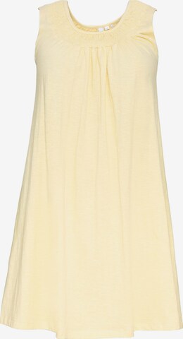 SHEEGO - Vestido en amarillo: frente