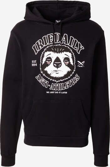 Iriedaily Sweatshirt in schwarz / weiß, Produktansicht