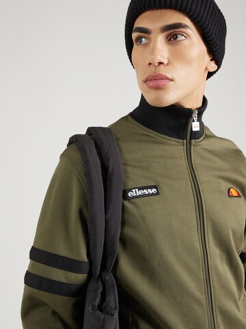 ELLESSE - Sudadera con cremallera 'Roma' en verde