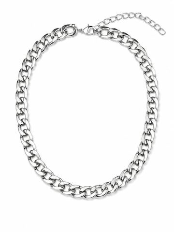 COLLEZIONE ALESSANDRO Necklace 'Lissabon' in Silver: front