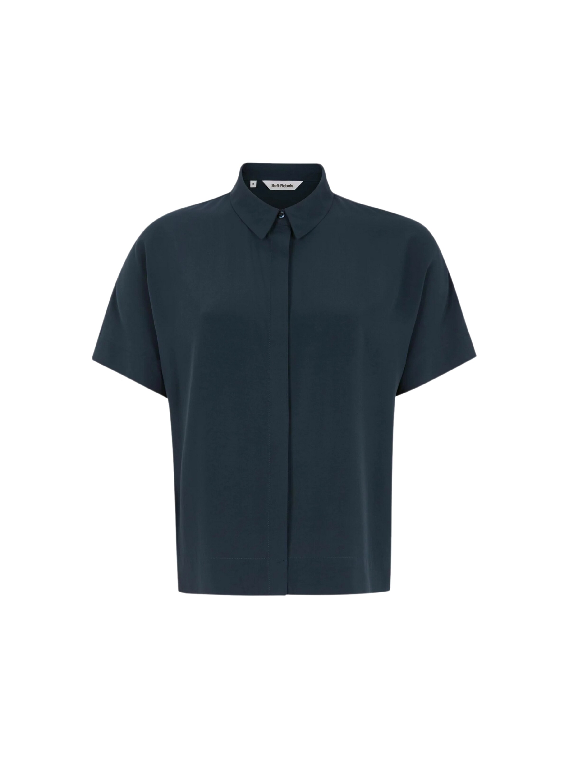 Soft Rebels Bluse 'Freedom' i blå: forside