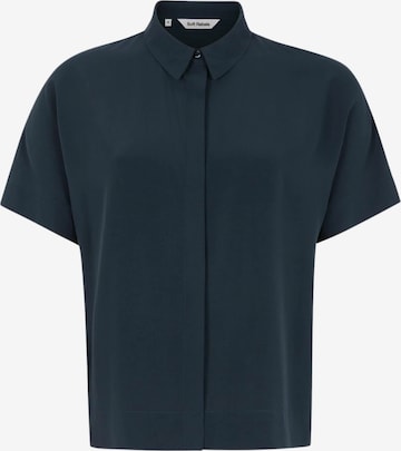 Chemisier 'Freedom' Soft Rebels en bleu : devant