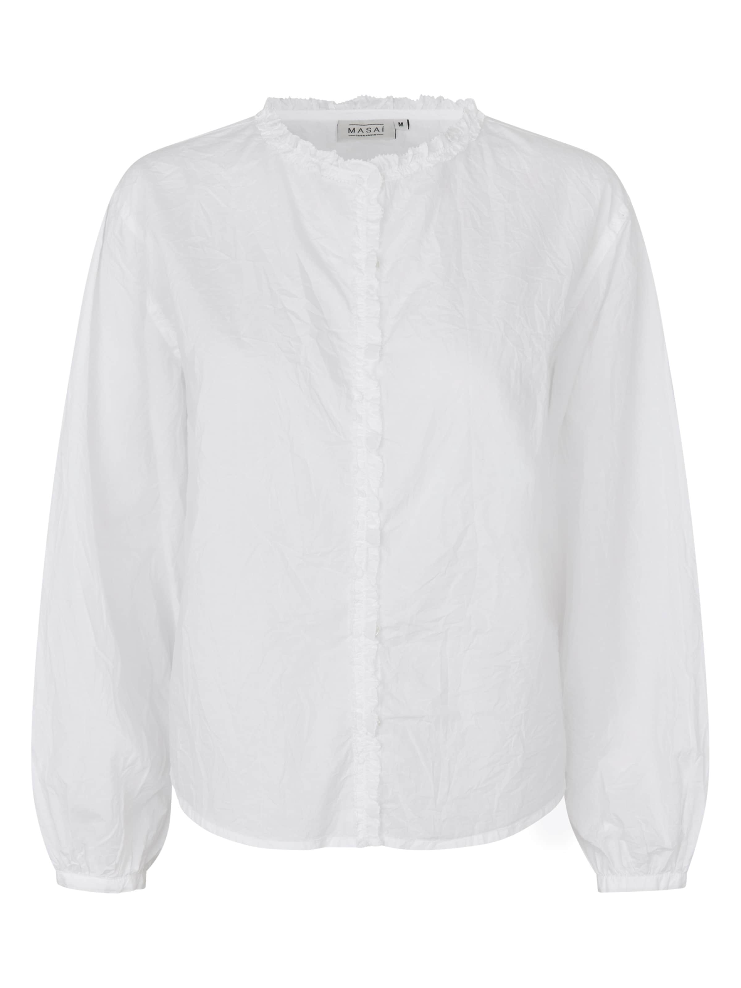 Masai Blouse 'MaIsendre' in White: front