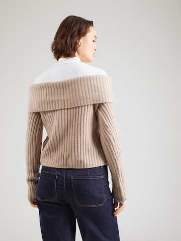 Abercrombie & Fitch Пуловер в кафяво