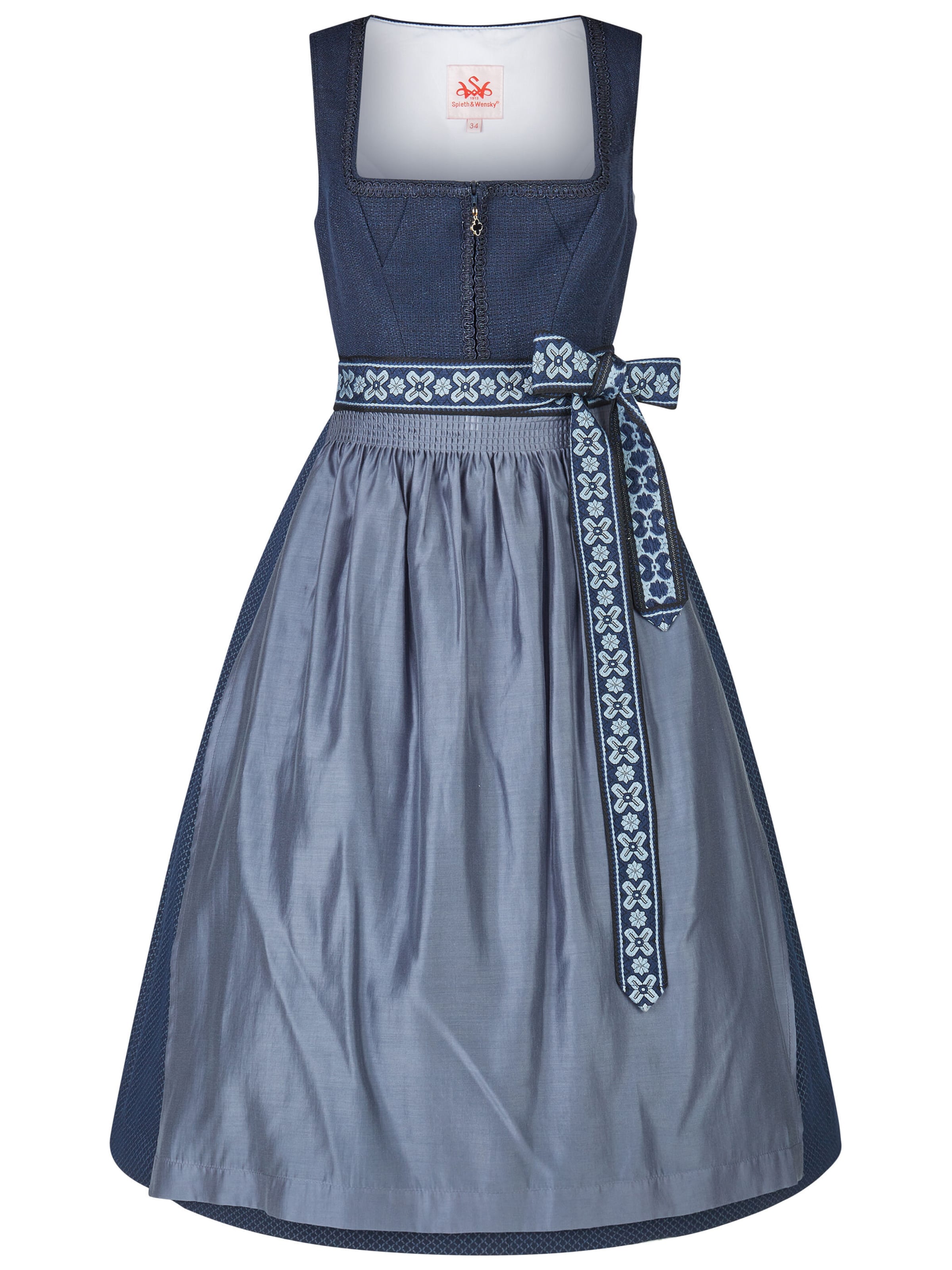 SPIETH & WENSKY Dirndl 'Käthe' in 32 in Dark blue, Item view