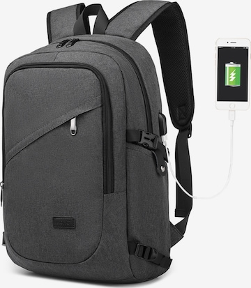 Kono Backpack in Grey: front