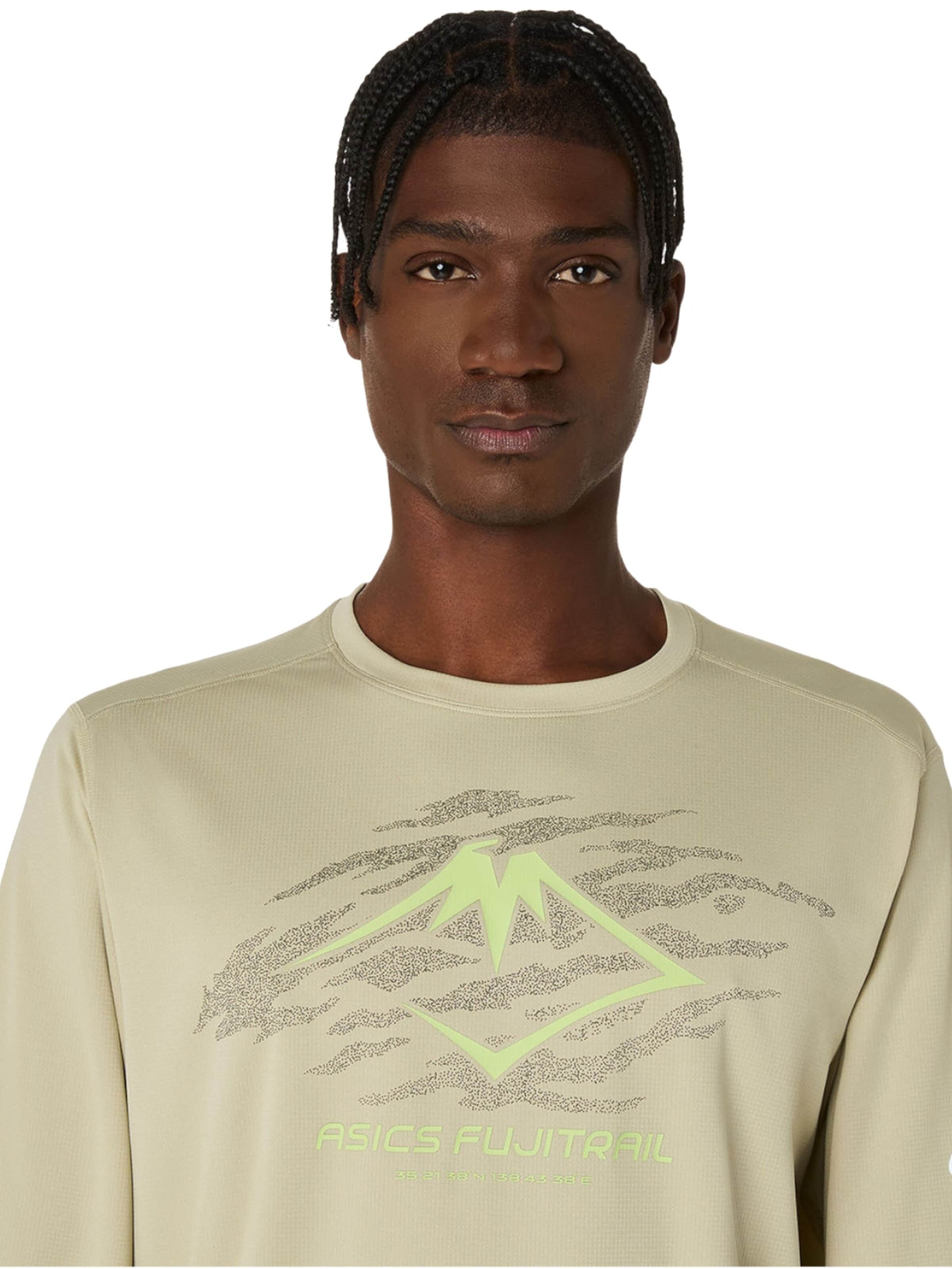 ASICS Shirt 'ASICS Fujitrail Logo'‌‌‌‌‌‌‌ in Grün